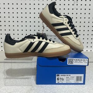 Adidas Originals Samba OG (CREAM WHITE/BLACK/SAND STRATA) Women's Shoes ID0478